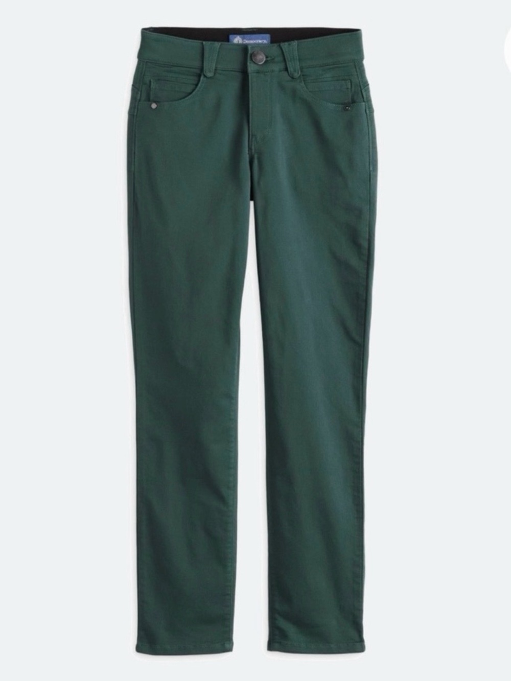 Democracy Ab Solution Women's Green Straight Leg Jeans Size 8